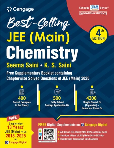 Cengage JEE Main Chemistry | Seema Saini | K.S. Saini |
