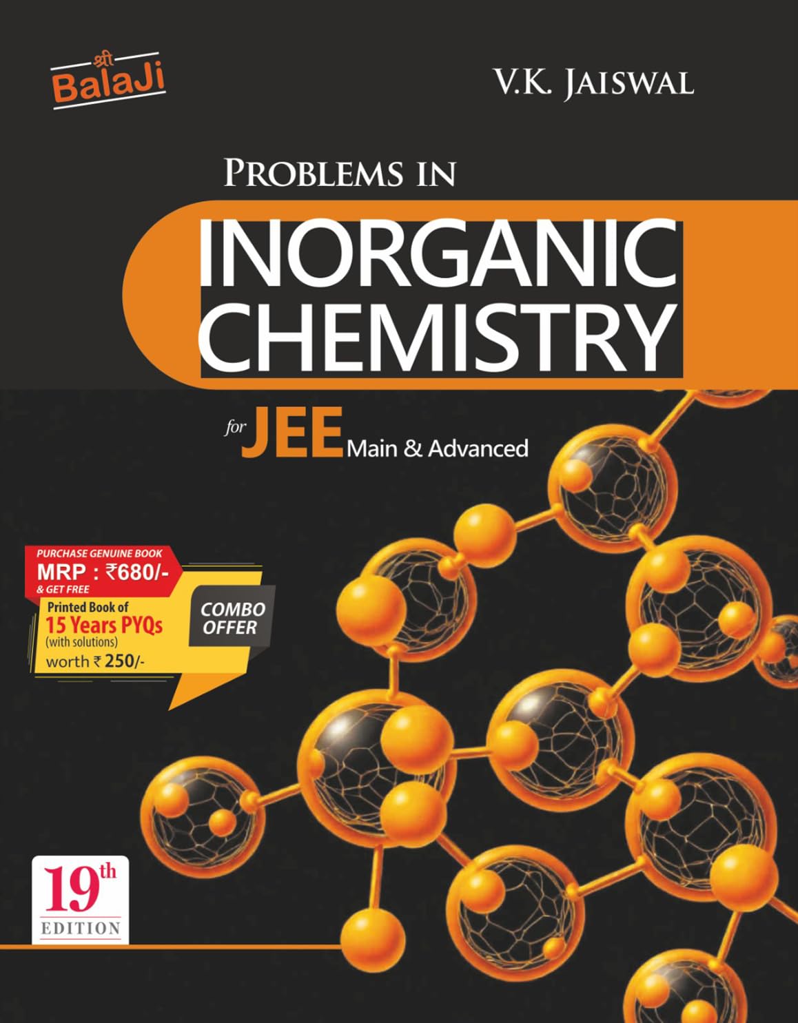 Problems in Inorganic Chemistry for JEE Mains & Advanced | By V.K. Jaiswal | Latest Edition | For 2027 Exams |
