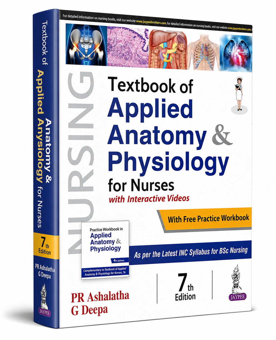 Textbook of Applied Anatomy & Physiology for Nurses (7th Edition)