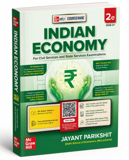 Indian Economy : A Courseware (2nd Edition 2026–27) by Jayant Parikshit