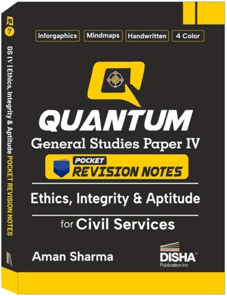 Disha Quantum General Studies Paper III Environment, Disaster Management & Internal Security Pocket Revision Notes