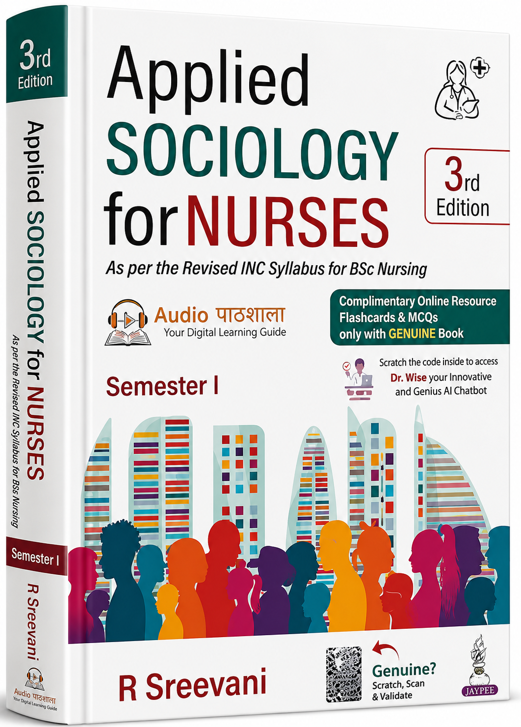 Applied Sociology for Nurses (Semester I) – 3rd Edition | As per Revised INC Syllabus for B.Sc. Nursing