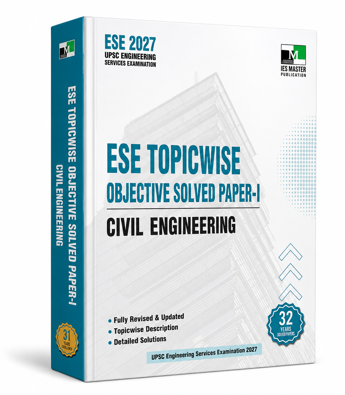 ESE Topicwise Objective Solved Paper-I (2027) Civil Engineering