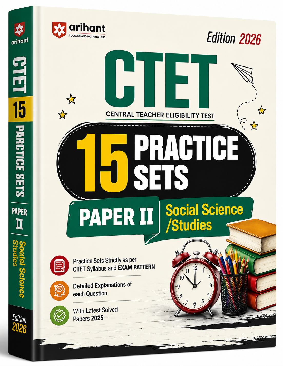 CTET 2026 – 15 Practice Sets (Paper II: Social Science/Studies) | Complete Exam Preparation Guide