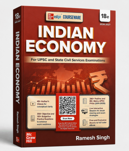 Courseware on Indian Economy (English) | 18th Edition 2026–27 by Ramesh Singh