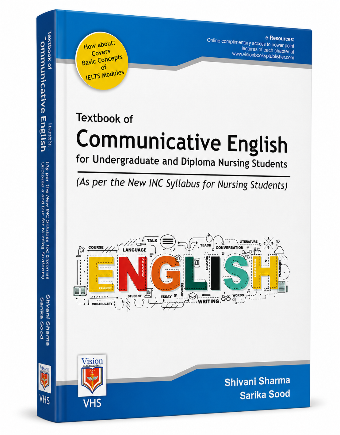 Textbook of Communicative English for Undergraduate and Diploma Nursing Students BY Shivani Sharma