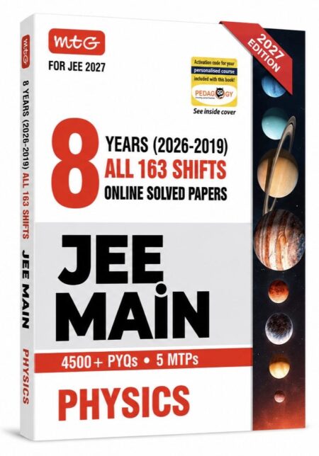 MTG JEE Main Physics PYQ 2027 | 8 Years All 163 Shifts Solved Papers