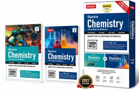 MTG Objective Chemistry Combo Pack Volume 1 & 2 for NEET, JEE & Engineering Entrance Exams | 10000+ MCQs | 2027 Edition