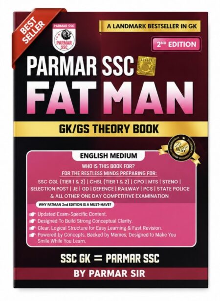 Parmar SSC Fat Man GK GS Theory Book English Medium 2nd Edition