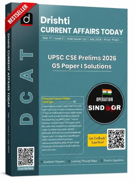 Drishti Current Affairs Today | UPSC CSE Prelims 2026 GS Paper-I Solutions
