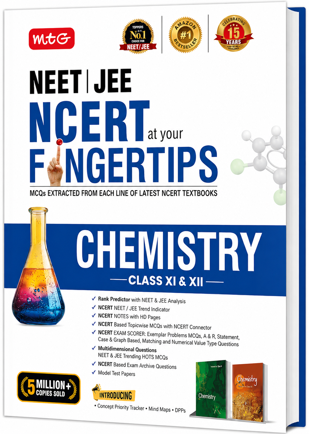 MTG NCERT at Your Fingertips Chemistry for NEET & JEE (Class XI & XII) – Latest Edition