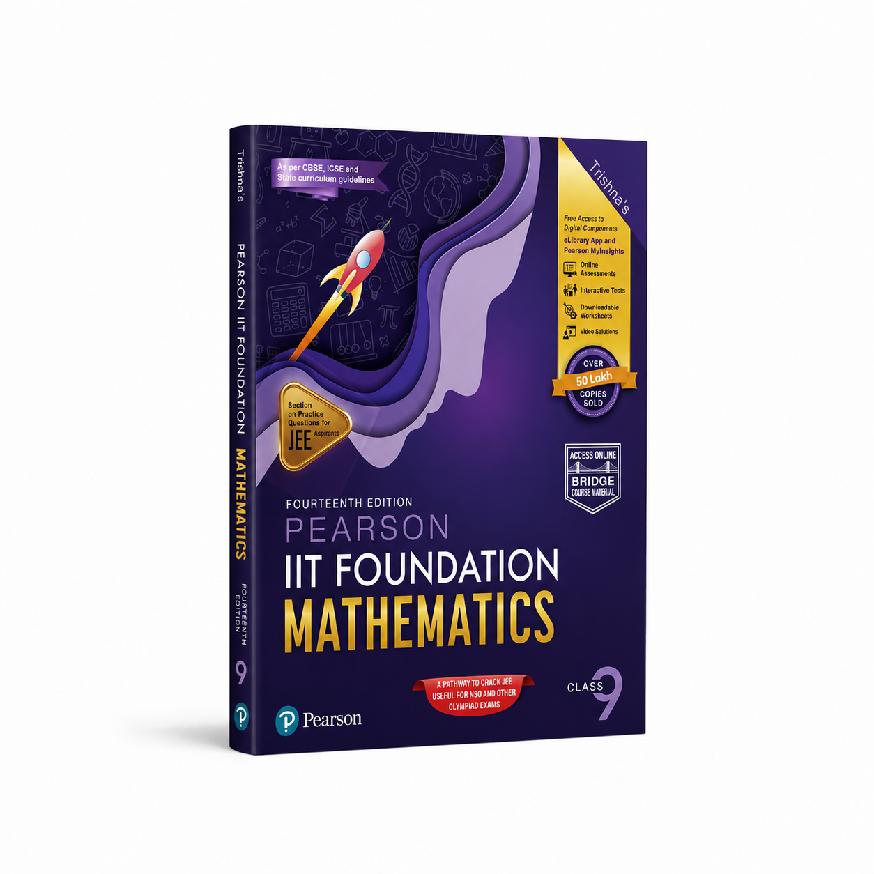 IIT FOUNDATION MATHEMATICS CLASS - 9 2026 , PEARSON