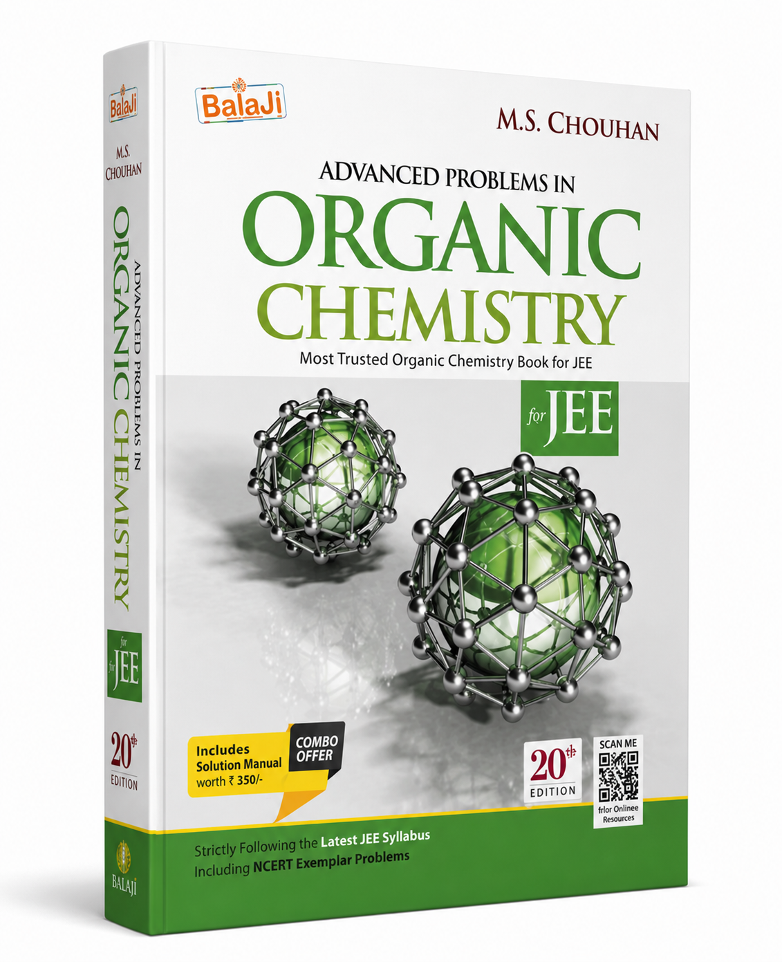 Advanced Problems in Organic Chemistry for JEE by M.S. Chouhan | 20th Edition | Balaji Publication