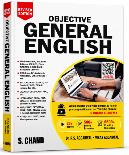 Objective General English (Revised Edition) – Dr. R.S. Aggarwal & Vikas Aggarwal | S. Chand