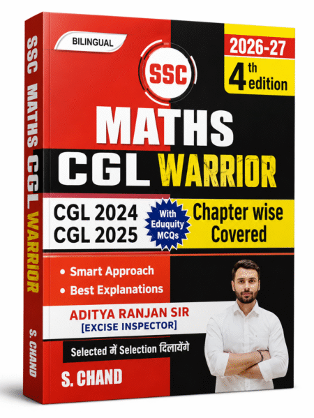 SSC Maths CGL Warrior (2026–27, 4th Edition) by Aditya Ranjan sir