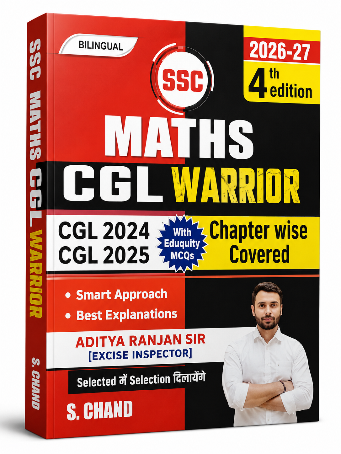 SSC Maths CGL Warrior (2026–27, 4th Edition) by Aditya Ranjan sir