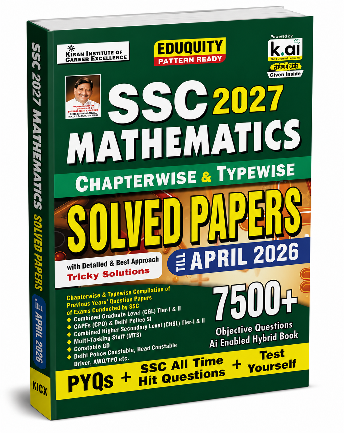 SSC 2027 Mathematics Chapterwise & Typewise Solved Papers (Till April 2026)