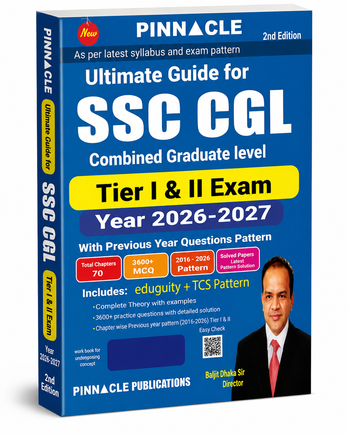 Pinnacle Ultimate Guide for SSC CGL Tier I & II Exam 2026–2027 (2nd Edition)