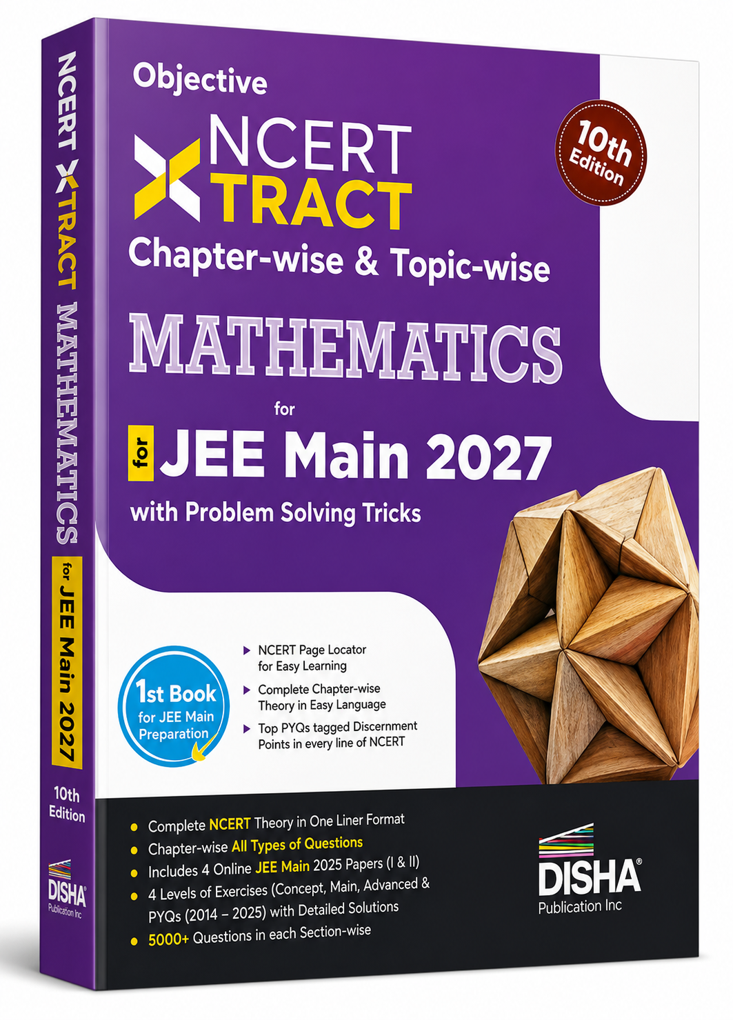 Objective NCERT XTRACT Mathematics for JEE Main 2027 by Disha Publication