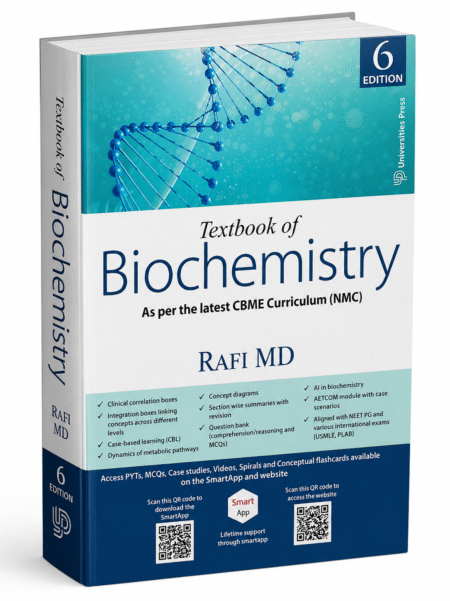Textbook of Biochemistry (6th Edition) by Dr. Rafi MD