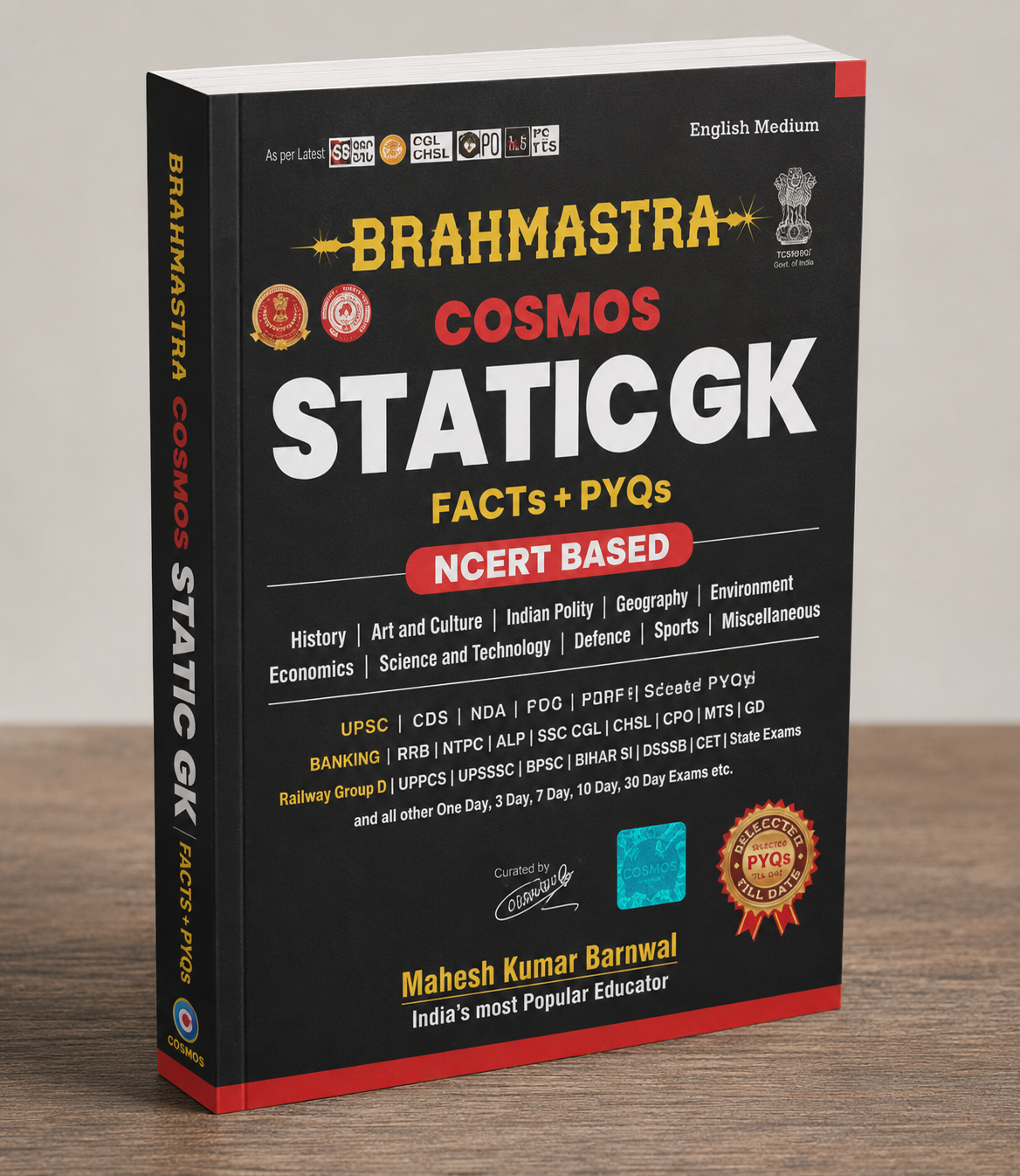 Brahmastra Cosmos Static GK – Facts + PYQs (NCERT Based) by Mahesh Kumar Barnwal