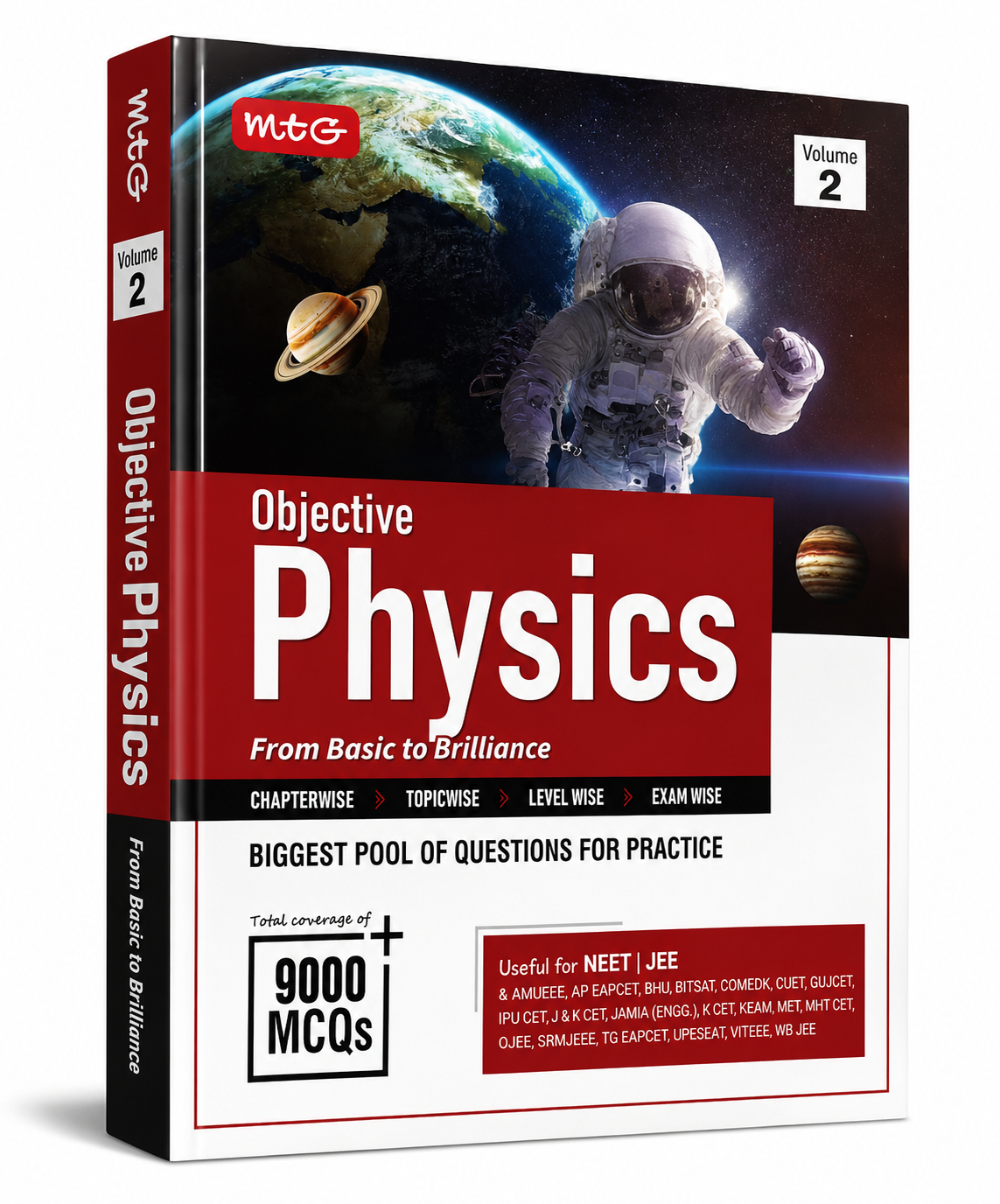 MTG Objective Physics – From Basic to Brilliance (Volume 2) for NEET & JEE -9000+MCQs