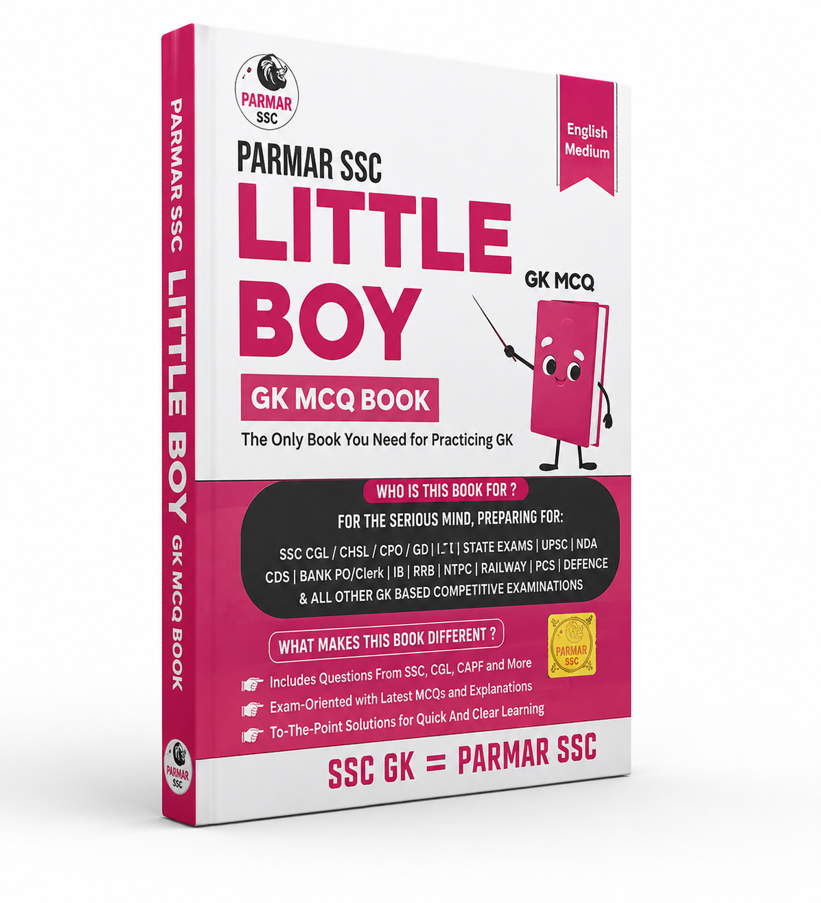 Little Boy GK MCQ Book by Parmar SSC