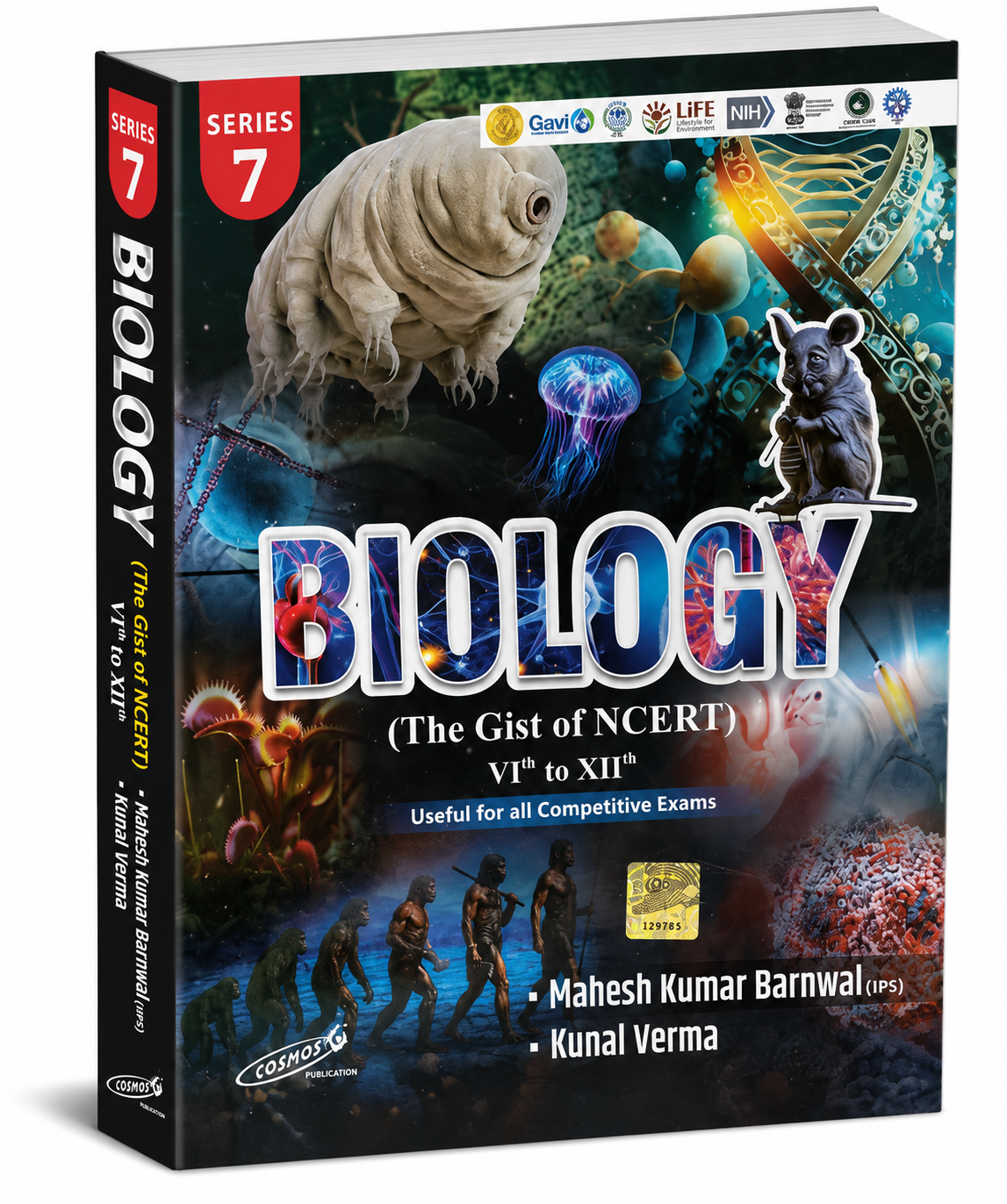 Biology (The Gist of NCERT) VI to XII (Series-7) by Cosmos Publication (English Medium)