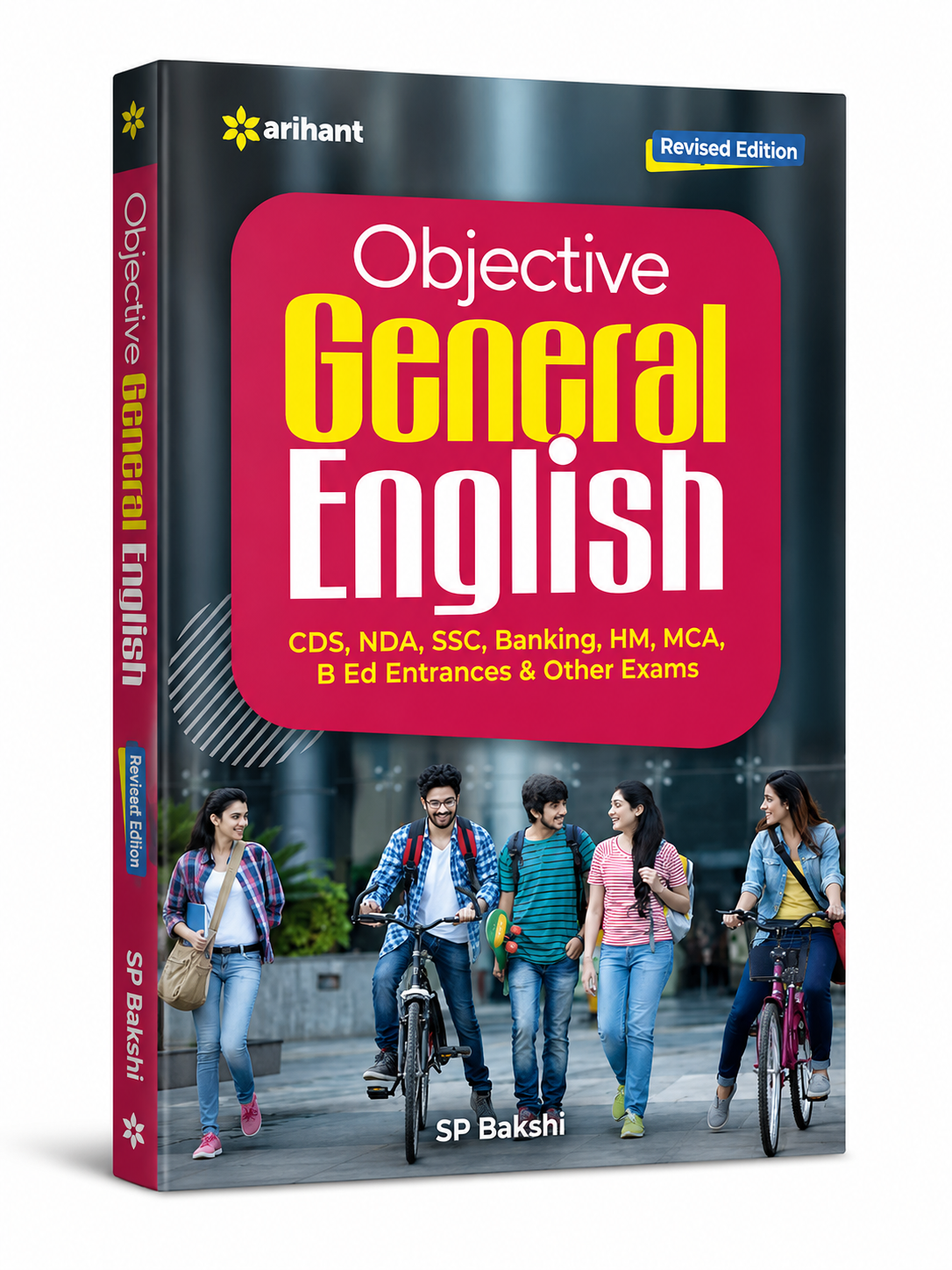 Arihant Objective General English by SP Bakshi (Revised Edition) | Complete English Grammar, Vocabulary & Practice Book for SSC, Banking, CDS, NDA & Competitive Exams