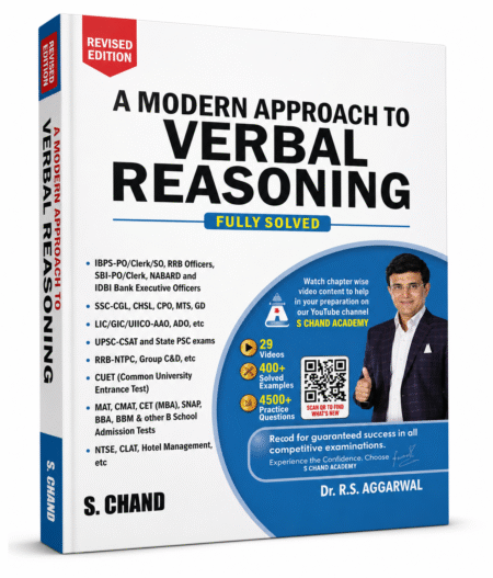 A Modern Approach to Verbal Reasoning (Fully Solved) – Dr. R.S. Aggarwal | S. Chand