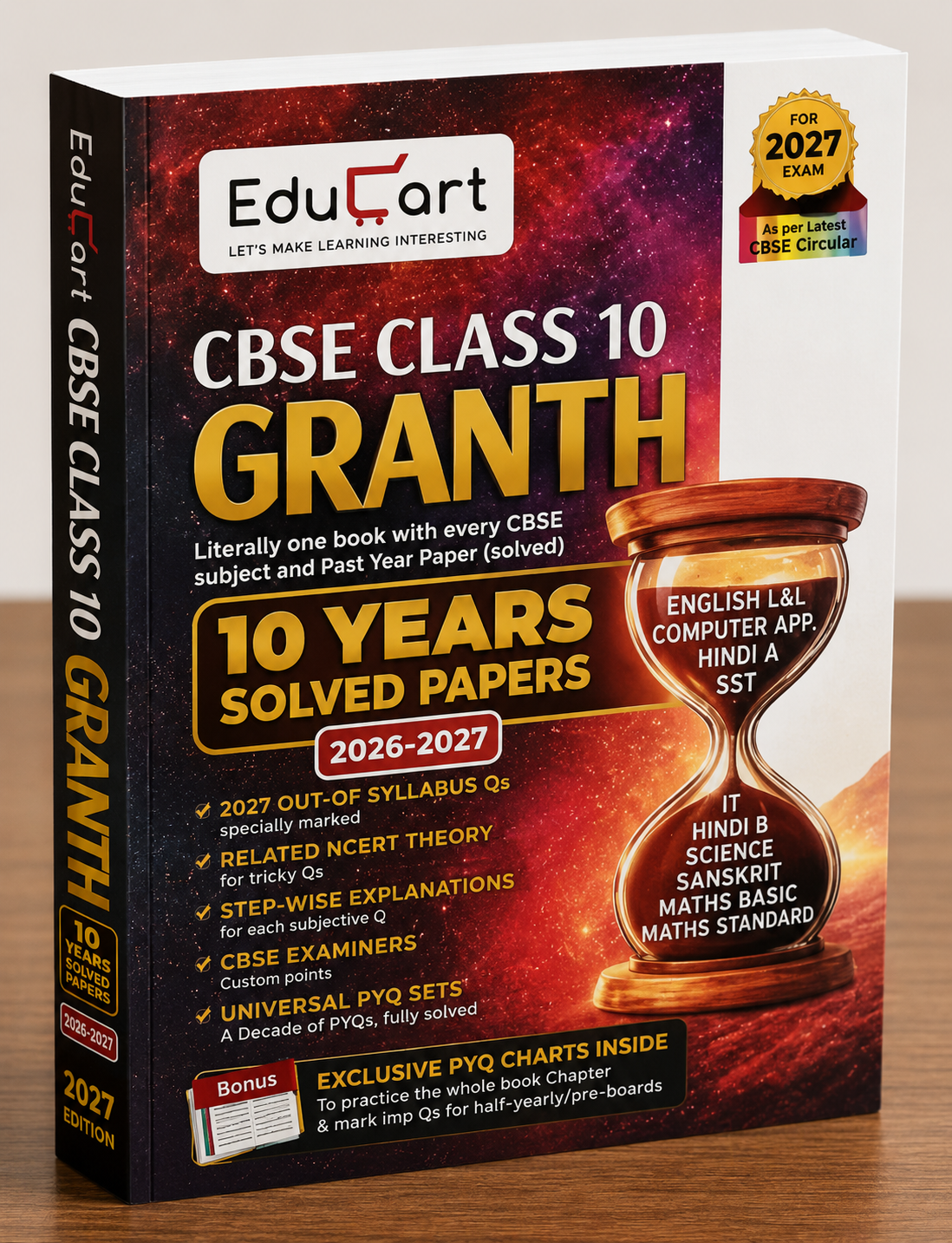 EduCart CBSE Class 10 Granth (2026–2027 Edition)
