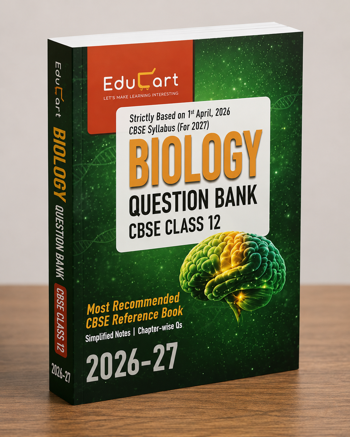 EduCart Biology Question Bank for CBSE Class 12 (2026–27)