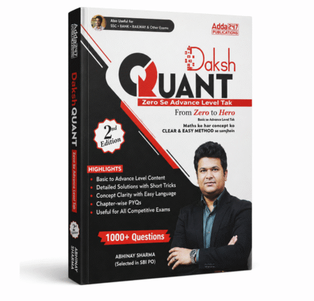 Daksh QUANT – Zero Se Advance Level Tak | Adda247 Publications | 2nd Edition