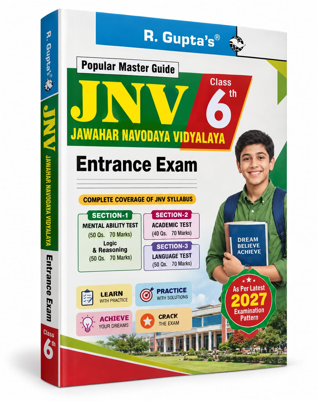 R. Gupta’s JNV Entrance Exam – Class 6 | JNVST Class 6 | Ramesh Publishing House (RPH)