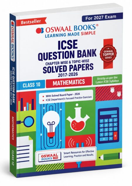 ICSE Class 10 Mathematics Question Bank | ICSE Class 10 Board Exam 2027 | Oswaal Books