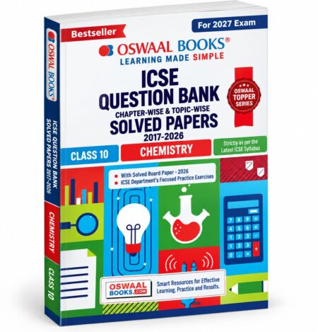ICSE Class 10 Chemistry Question Bank | ICSE Class 10 Board Exam 2027 | Oswaal Books