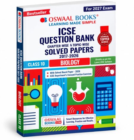 ICSE Class 10 Biology Question Bank | ICSE Class 10 Board Exam 2027 | Oswaal Books