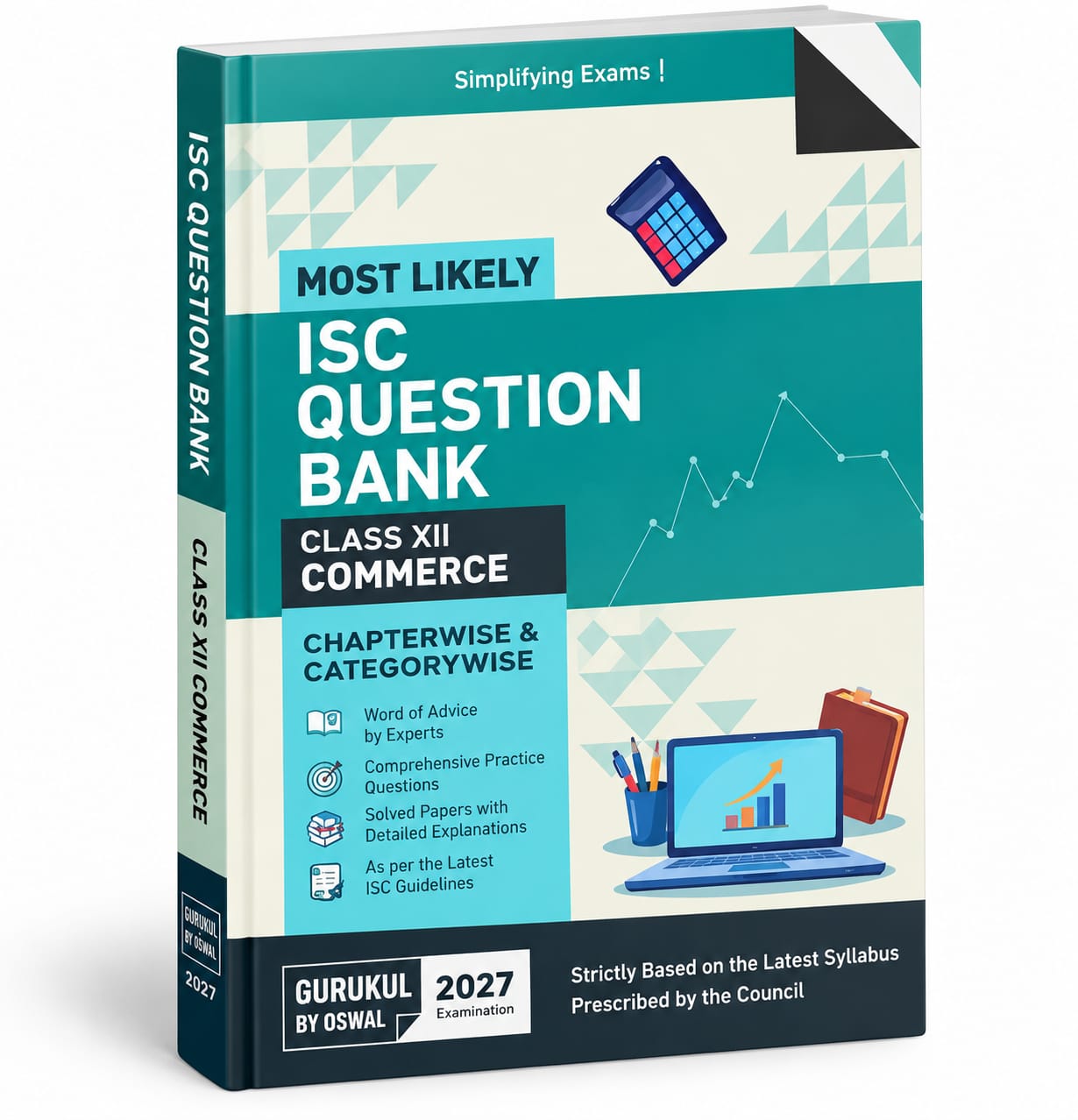 Most Likely ISC Question Bank – Class 12 Commerce | ISC Examination 2027 | Oswal Publishers