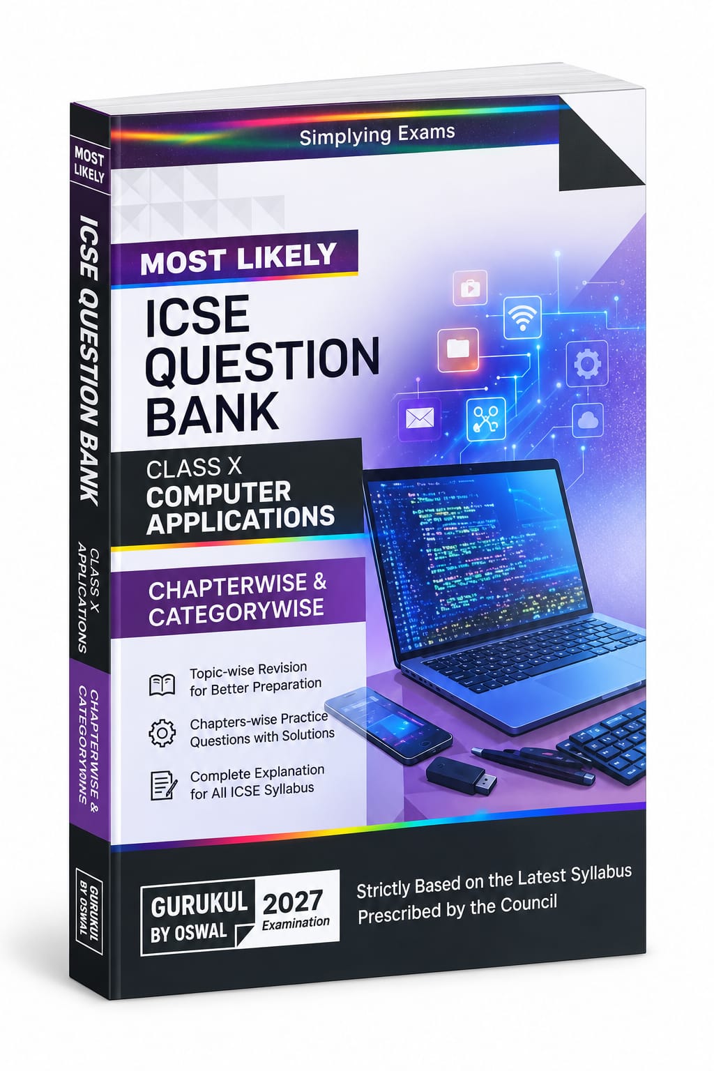 Most Likely ISC Question Bank – Class 10 Computer Applications | ICSE Examination 2027 | Oswal Publishers
