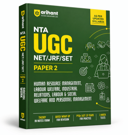 NTA UGC NET/JRF/SET Paper 2 Human Resource Management, Labour Welfare, Industrial Relations, Labour & Social Welfare and Personnel Management | UGC NET, JRF, SET | Arihant